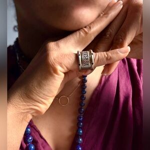 Versani Bold Silver Band Ring